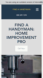 Mobile Screenshot of handymancall.com